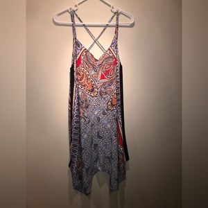Flowy paisley dress